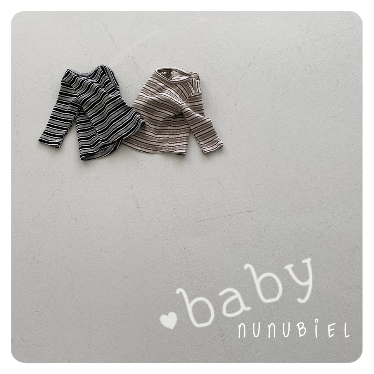 nunubiel bebe 3colors t-shirt (3-18m)
