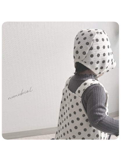 nunubiel dote jump romper & bonnet (3-18m)