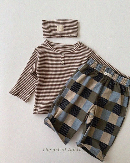 Aosta patchwork pants (~70-115cm)