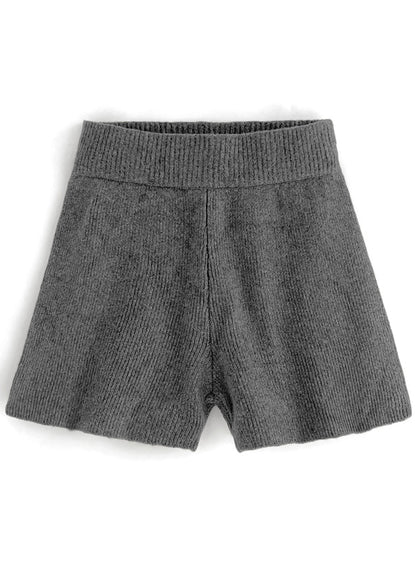 超好搭顯瘦針織短褲