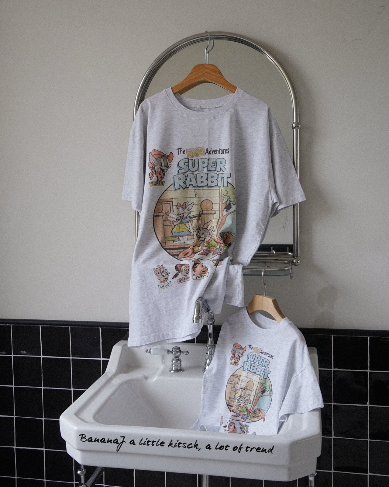 BANANAJ super rabbit t ( kids & adult )