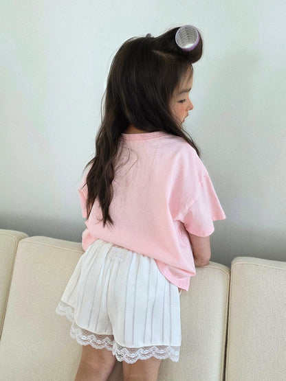 ELLYMOLLY easy button lace pants (90-145cm)