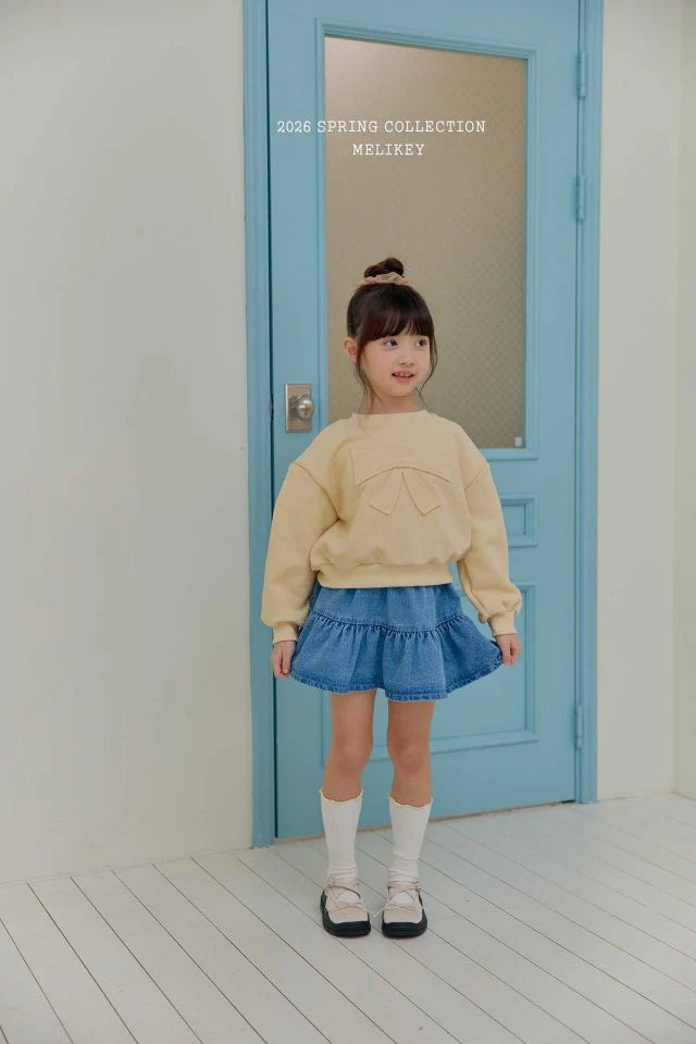 melikey denim frill SK (~80-140cm)