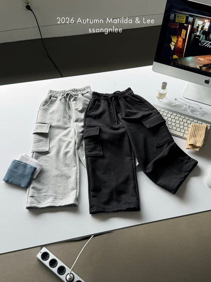 matilda&lee cotton cargo pants (85-165cm)