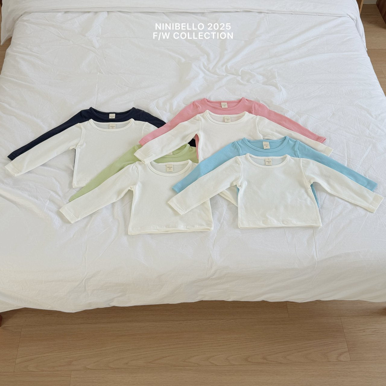 ninibello 1+1 layered tee (80-130cm)