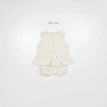 Bebenine Dots Frill Set (6-24m)