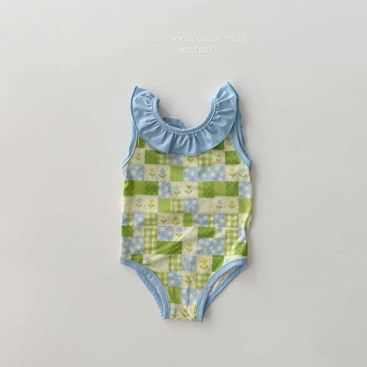 melikey garden frill swimsuit (85-135cm)
