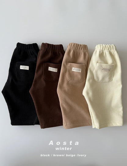 Aosta corduroy pants (~70-115cm)