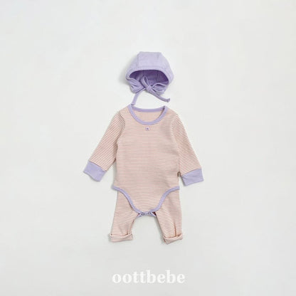 oottbebe lollipop suit 3set (3-12m)