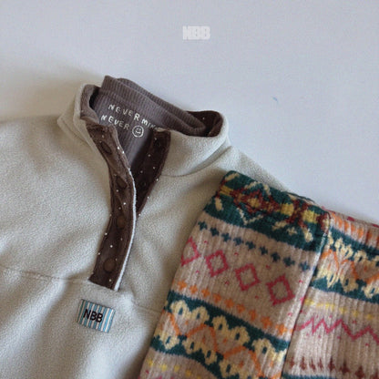 nightbebe milkey half neck tee (70-120cm)