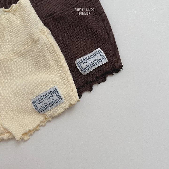 Lindo Span Waffle Shorts (85-125cm)