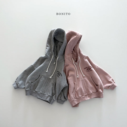 bonito from bonito hood zip-up (~80-140cm)