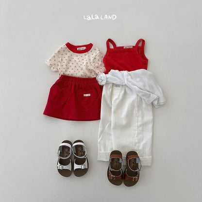 Lalaland tank sleeveless tee (75-120cm)
