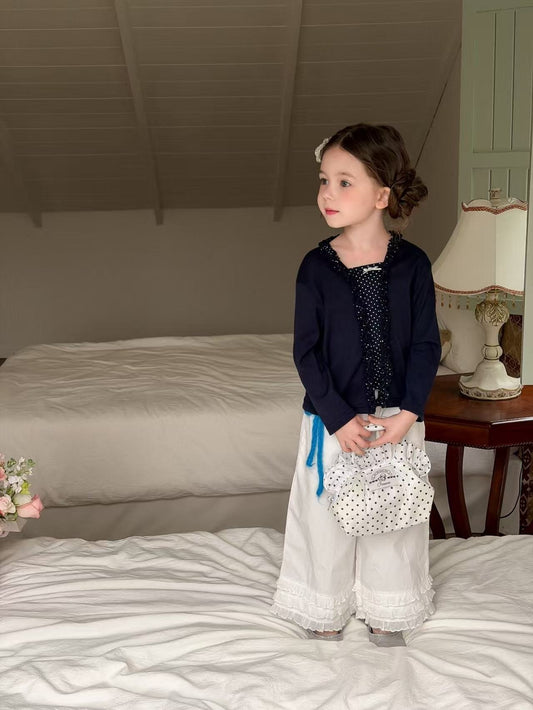 aiai frill wide pants (95-140cm)