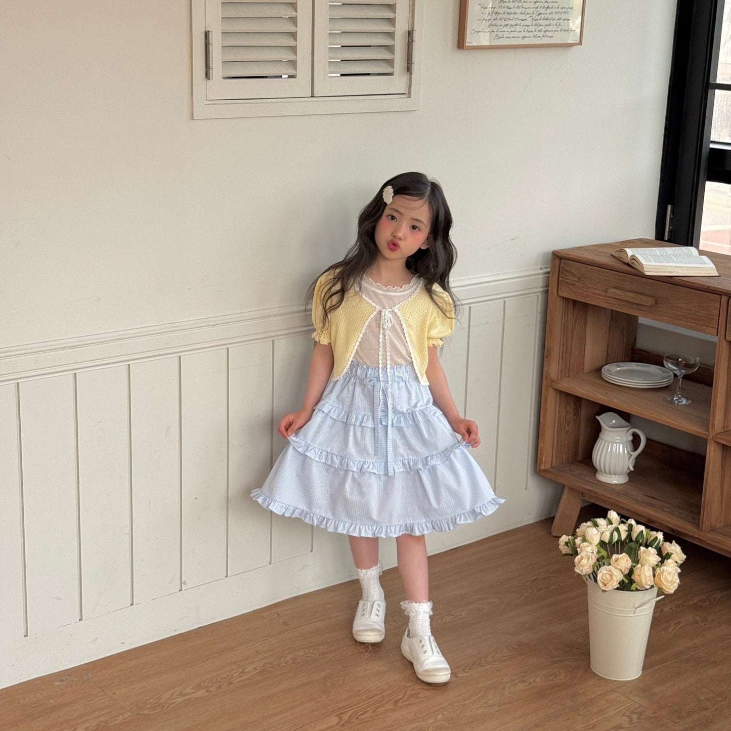 ninibello peony cancan skirt (80-130cm)