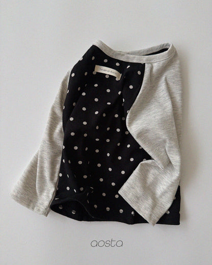 Aosta dot raglan t (~70-115cm)