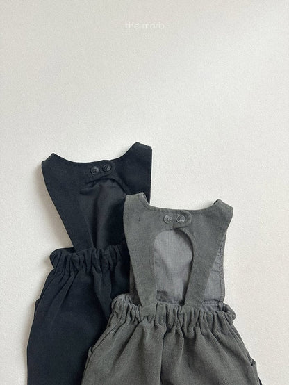 minirobe peach washing overalls (70-110cm)