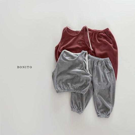 bonito terry vest set up (~80-140cm)