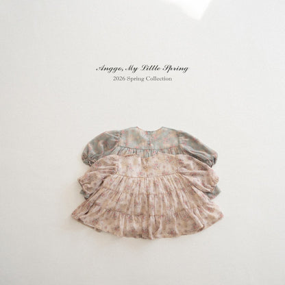 anggo cherry blossom dress (80-120cm)