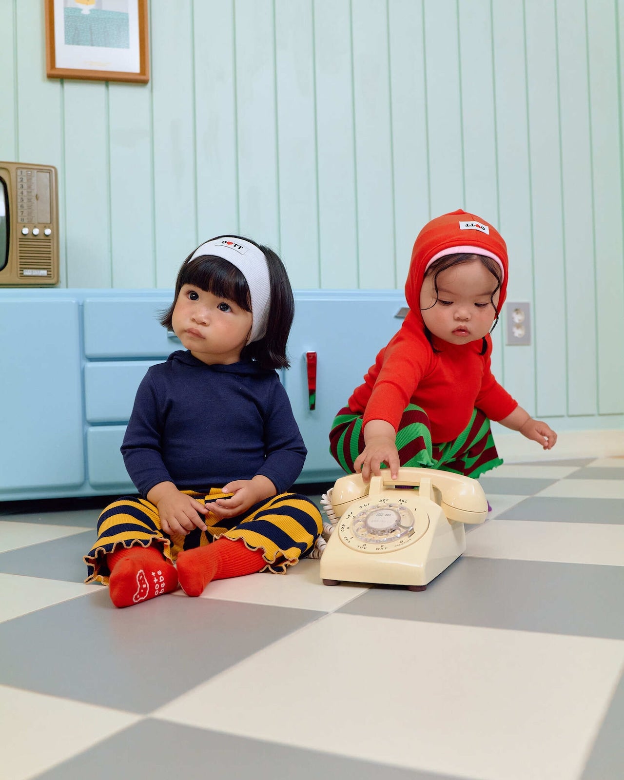 oottbebe rétro hoodie T (65-115cm)