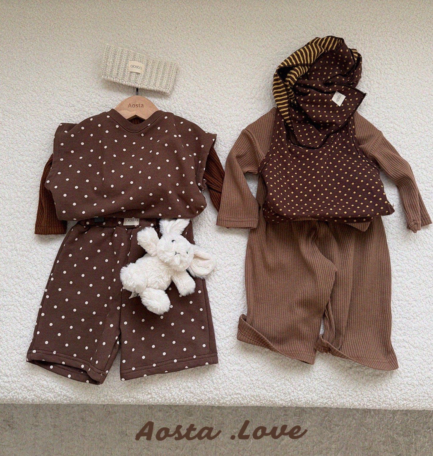 Aosta dot tongtong pants (~70-115cm)