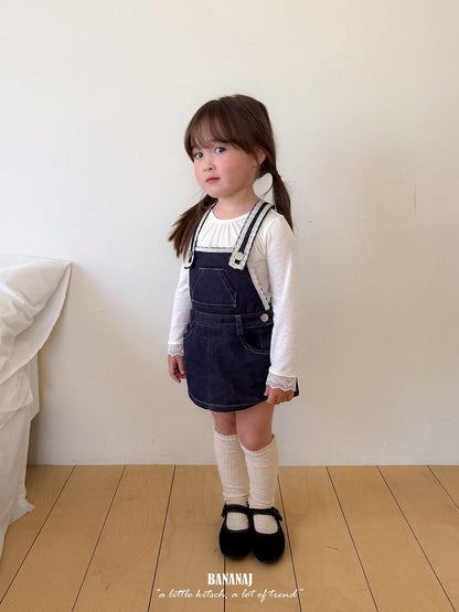 BANANAJ lace suspender ops (80-135cm)