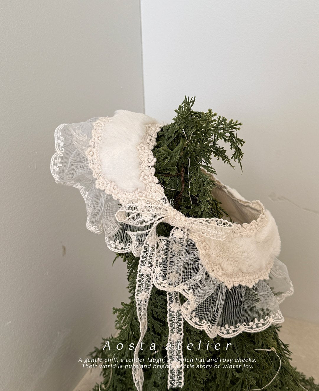 Aosta fur princess cape