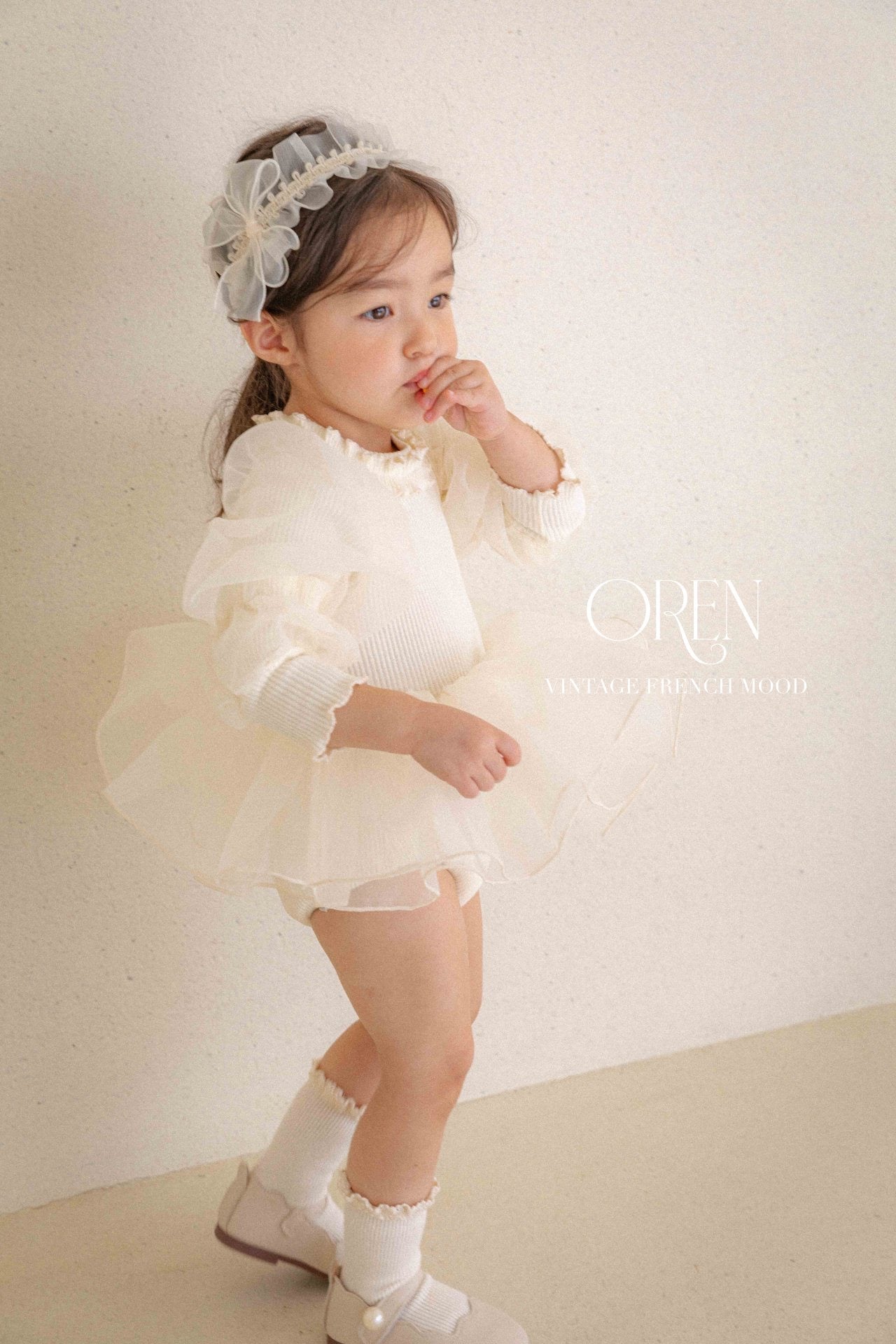 OREN beluka organza suit