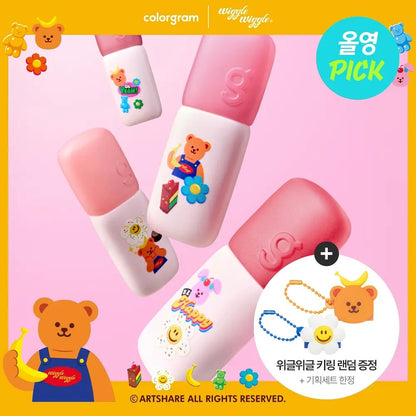 Colorgram x Wiggle Wiggle 聯名限量版祼霧唇泥胭脂兩用🐻