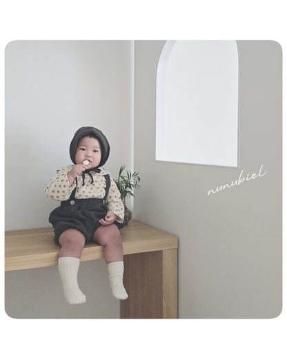 nunubiel bebe dot blouse (3-18m)