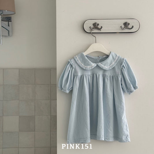 Pink151 Frill mini dress (kids 90–125cm)