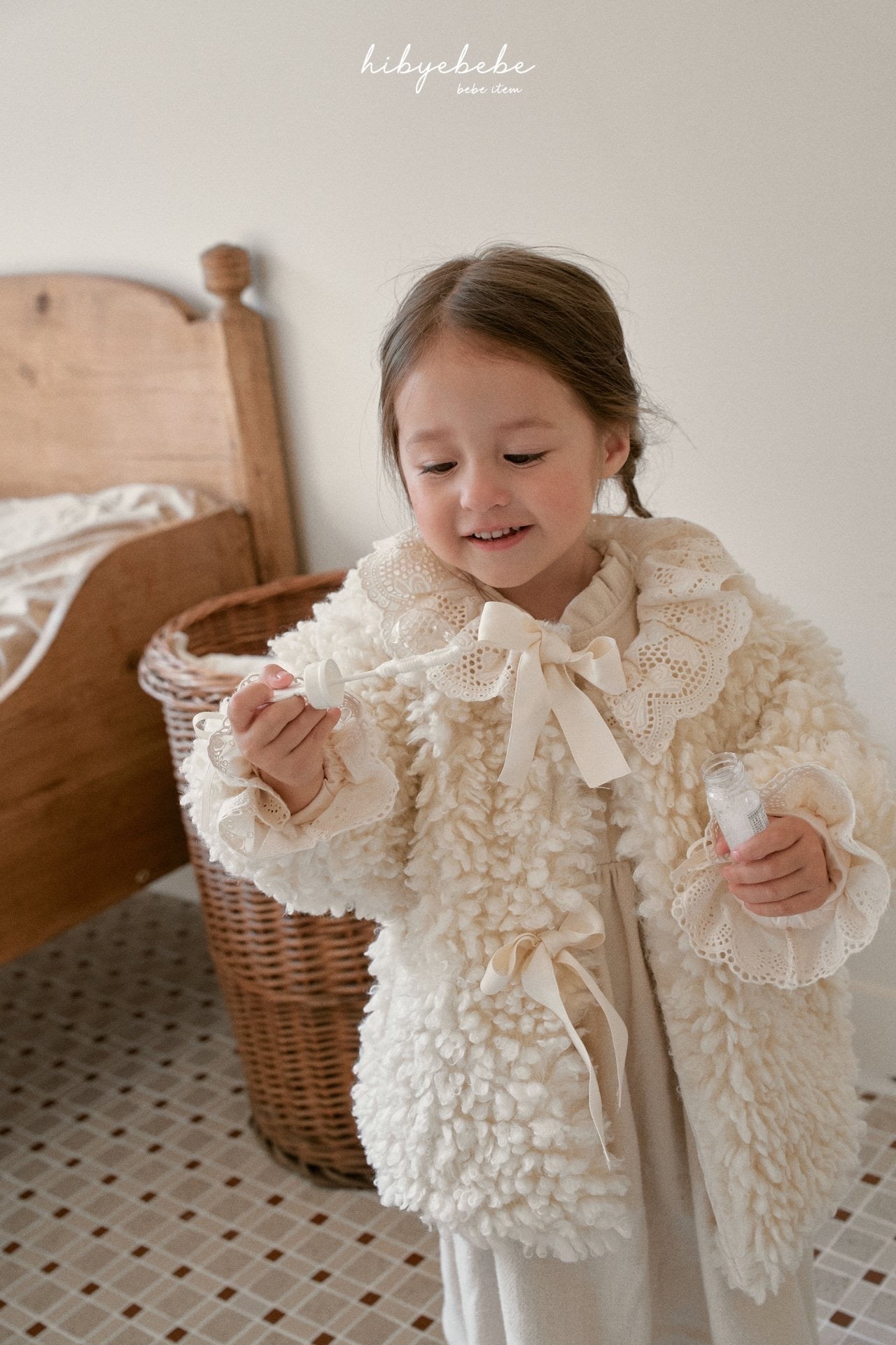 hibyebebe lace cardigan jacket (85-120cm)