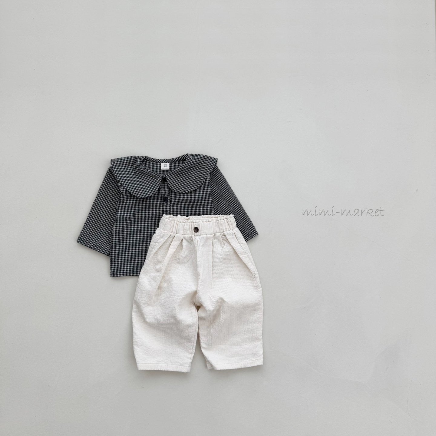 mimi market pintuck pants (bebe70-85cm)