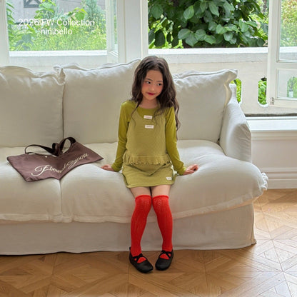 ninibello bib rib tee (80-130cm)