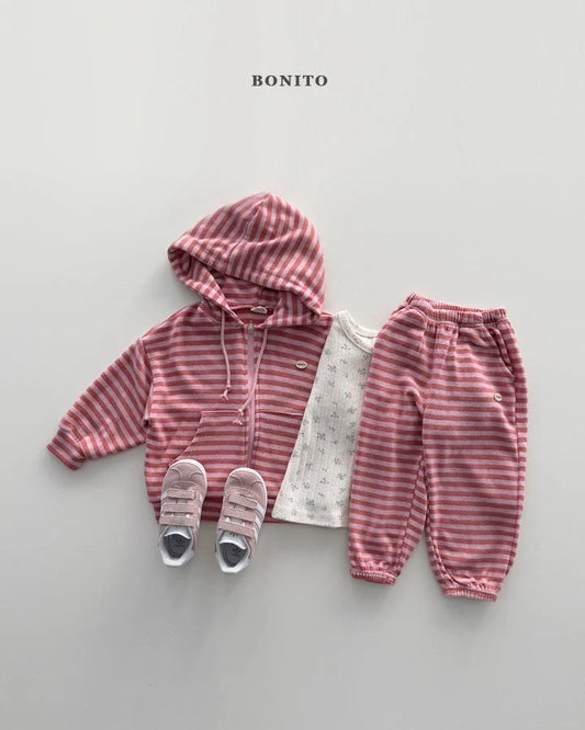 Bonito Heat Hood Zip-up (~80-140cm)