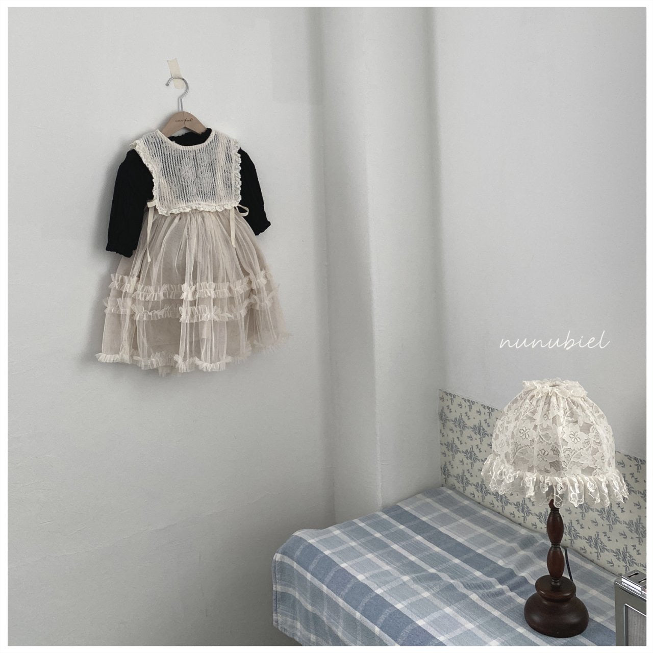 nunubiel frill net dress (75-120cm)