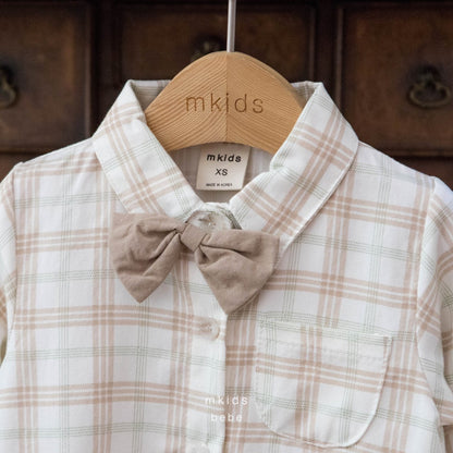 mkids vest tie suit (3-18m)