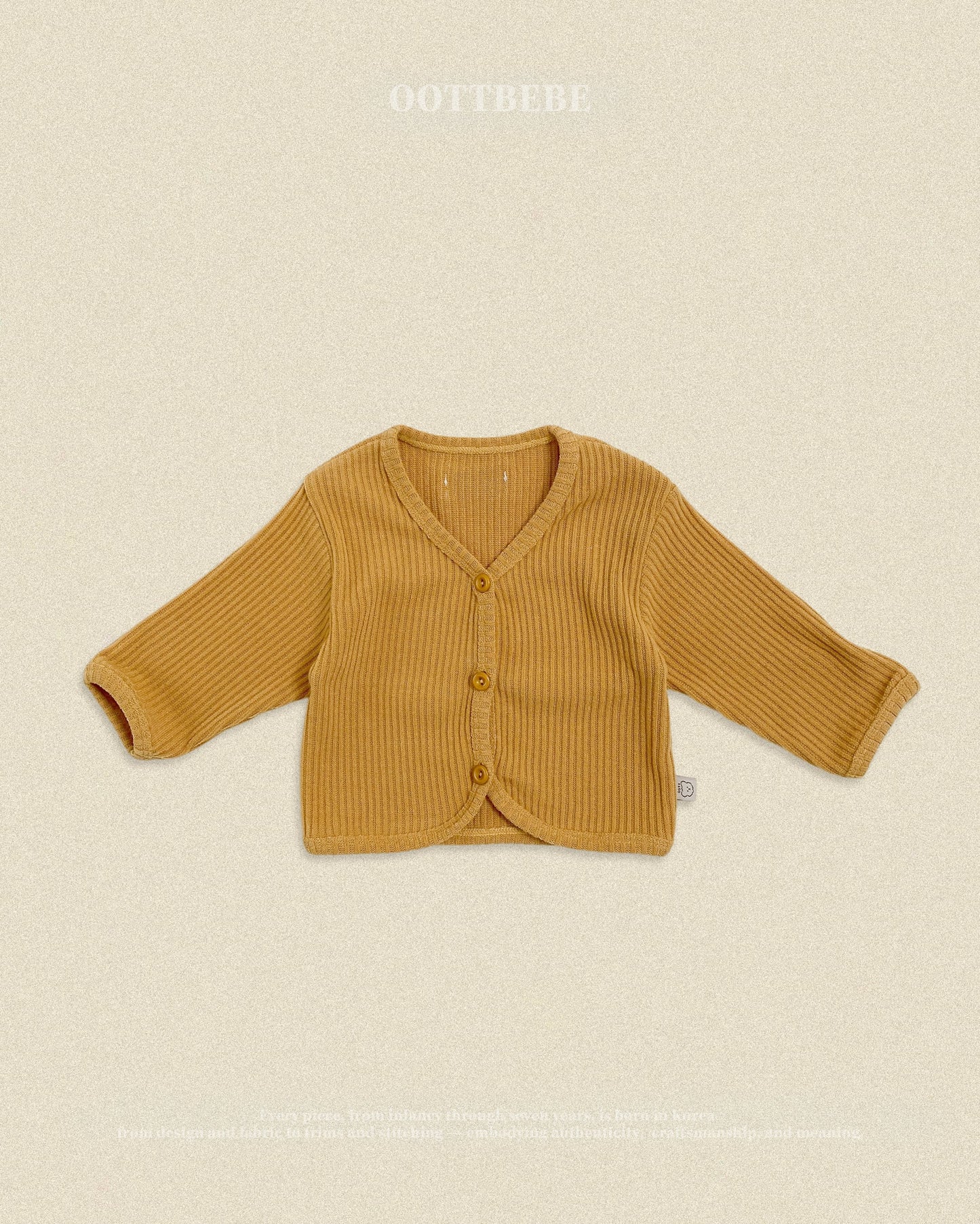 oottbebe HARIBO rib cardigan (65-115cm)