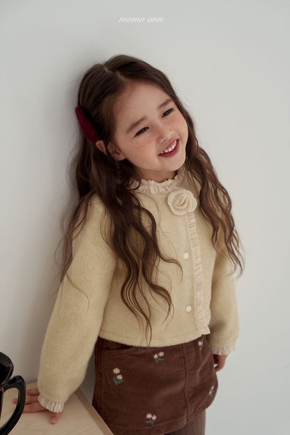 momoann corsage cardigan (90-130cm)