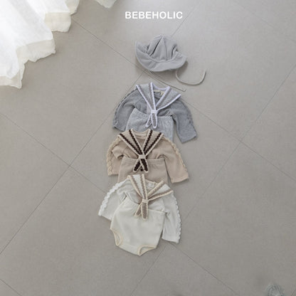 bebeholic pogle terry bloomer set (3-18m)