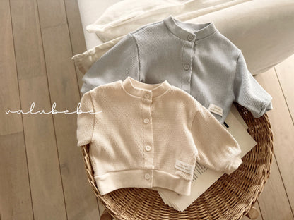 valubebe tokyo waffle cardigan (6-24m)