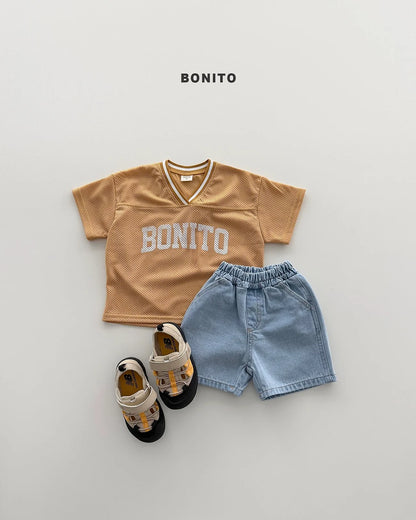 Bonito bonito mesh tee (~80-140cm)