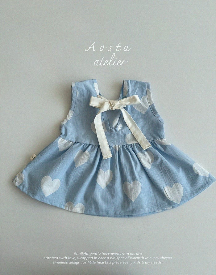 aosta Heart blouse (70-110cm)