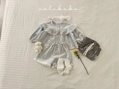 valubebe classic yoke blouse (6-24m)