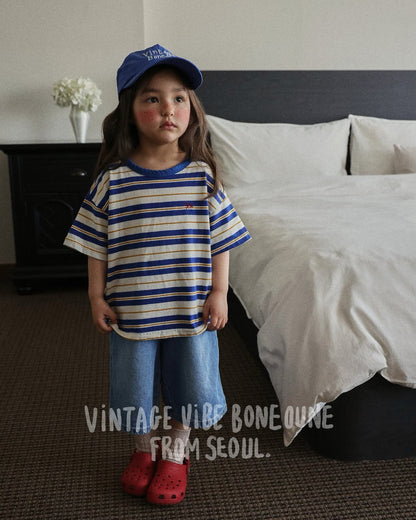 Boneoune BN雙線條紋Tee (80-152cm)