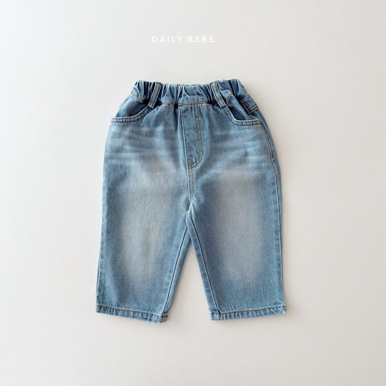 DAILYBEBE washed denim pants (75-145cm)