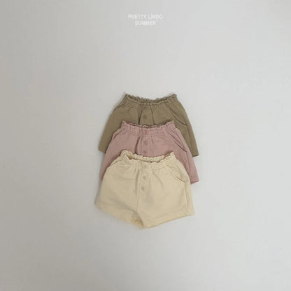 Lindo Button Shorts (85-125cm)