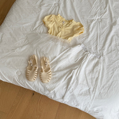 ninibello shirred tutu tee (80-130cm)