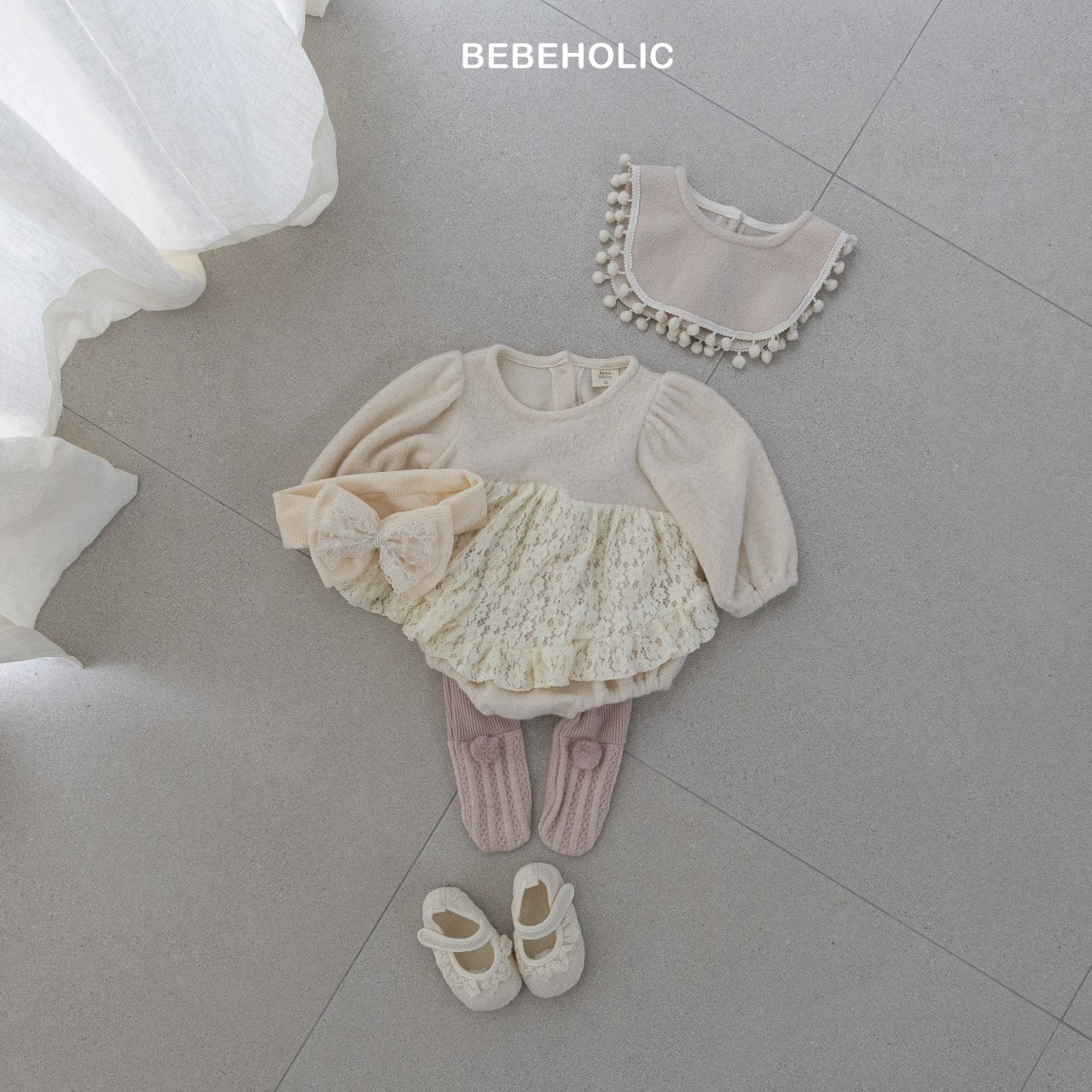 bebeholic via air frill suit (3-18m)