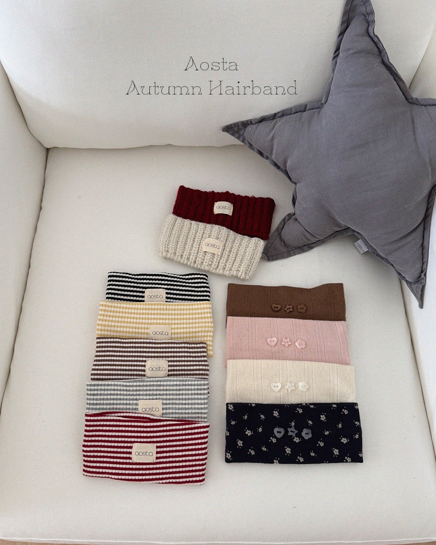 Aosta cookie headband